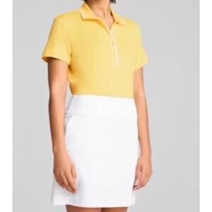 $65 PUMA Women’s CLOUDSPUN Bridges Short Sleeve Golf Polo Sz XL NEW 629245-07